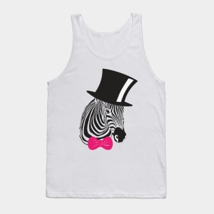 Zebra Elegant Tank Top